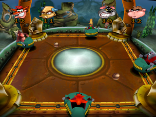 Crash Bash | PlayStation | gameplay screenshot | Data by MobyGames.com