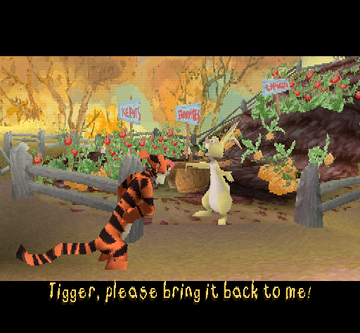 
Tigger's Honey Hunt | PlayStation | gameplay screenshot | Region: North America | source-country= | Data by MobyGames.com