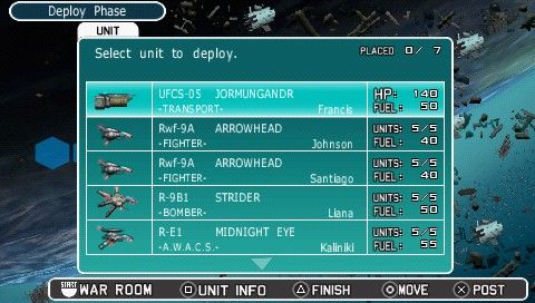 
R-Type Command | PSP | gameplay screenshot | Data by MobyGames.com