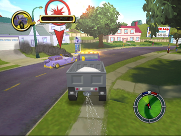 
The Simpsons: Hit & Run | GameCube | gameplay screenshot | Data by MobyGames.com