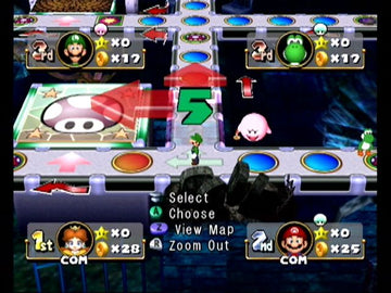 
Mario Party 4 | GameCube | gameplay screenshot | Region: North America | source-country= | Data by MobyGames.com