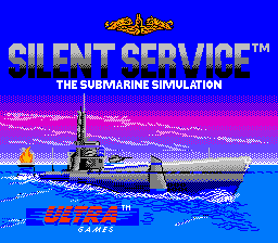 
Silent Service | NES | gameplay screenshot | Data by MobyGames.com