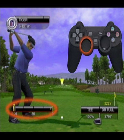Tiger Woods PGA Tour 2001 | PlayStation 2 | gameplay screenshot | region=North America | source-country= | zypher-v2 | moby-fd41ecadf102 | Data by MobyGames.com