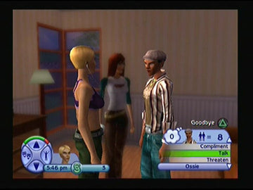 
The Sims 2 | PlayStation 2 | gameplay screenshot | Data by MobyGames.com