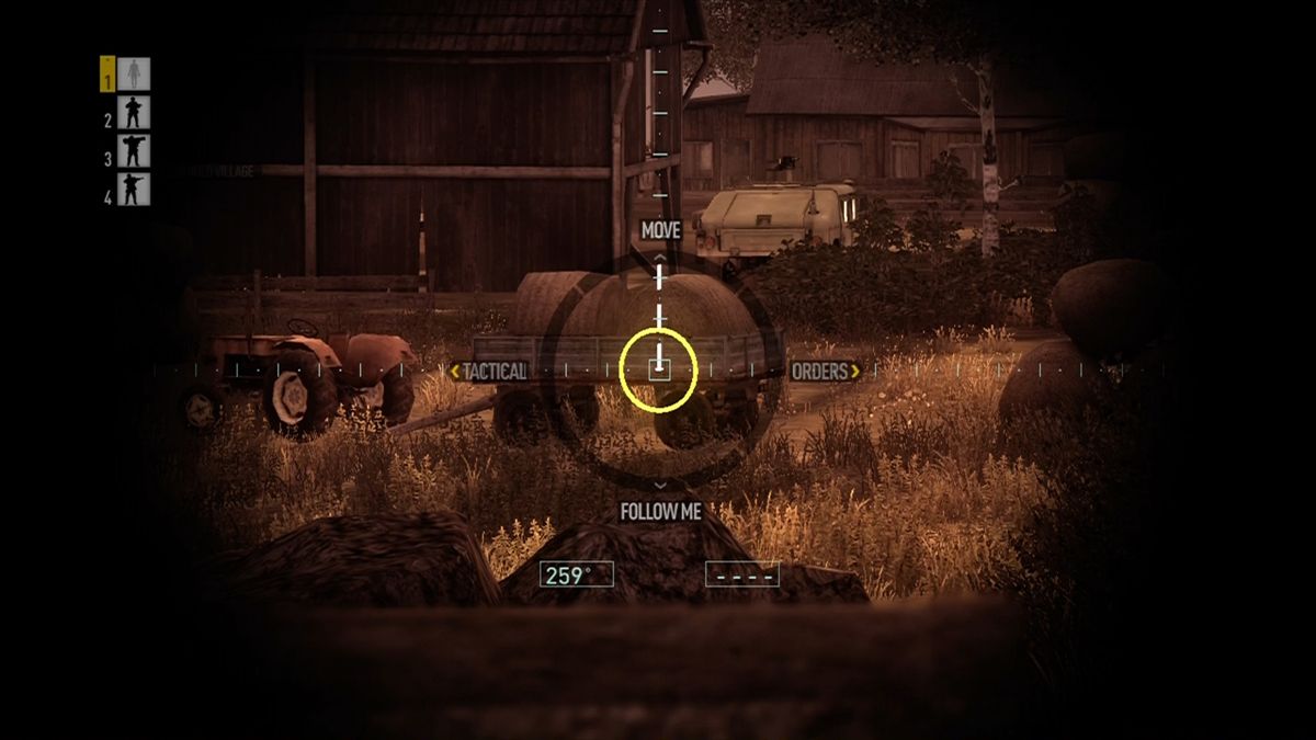 Operation Flashpoint: Dragon Rising | Xbox 360 | gameplay screenshot | Data by MobyGames.com