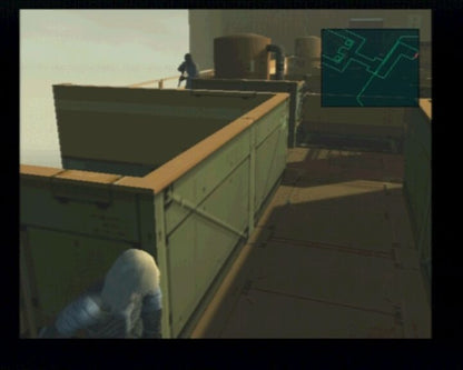 Metal Gear Solid 2: Sons of Liberty | PlayStation 2 | gameplay screenshot | region=North America | source-country= | zypher-v2 | moby-cfcff54bbd85 | Data by MobyGames.com