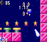 
Sonic the Hedgehog | Game Gear | gameplay screenshot | Data by MobyGames.com