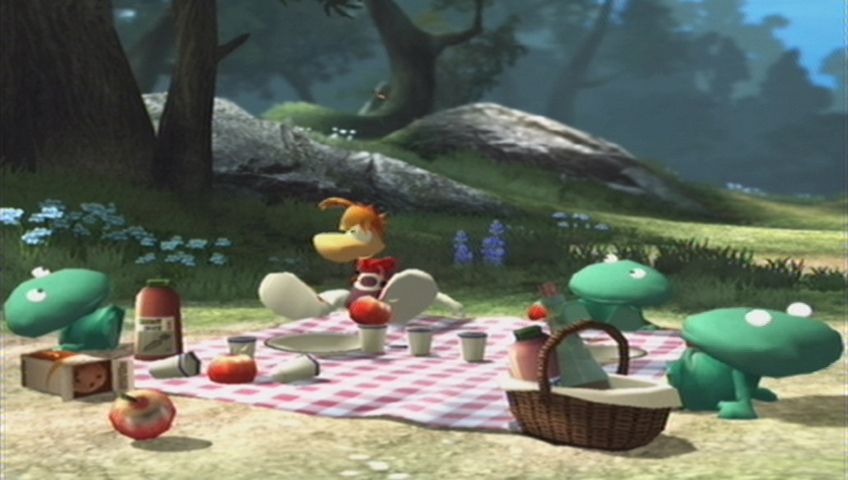 Rayman: Raving Rabbids | Wii | gameplay screenshot | region=North America | source-country= | zypher-v2 | moby-a132f4c79f58 | Data by MobyGames.com