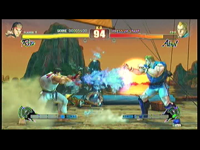 Street Fighter IV | Xbox 360 | gameplay screenshot | Data by MobyGames.com