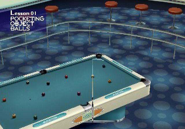 Q-Ball Billiards Master | PlayStation 2 | gameplay screenshot | region=North America | source-country= | zypher-v2 | moby-14fa4fd96872 | Data by MobyGames.com