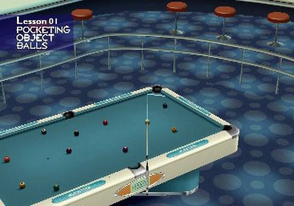 Q-Ball Billiards Master | PlayStation 2 | gameplay screenshot | region=North America | source-country= | zypher-v2 | moby-14fa4fd96872 | Data by MobyGames.com