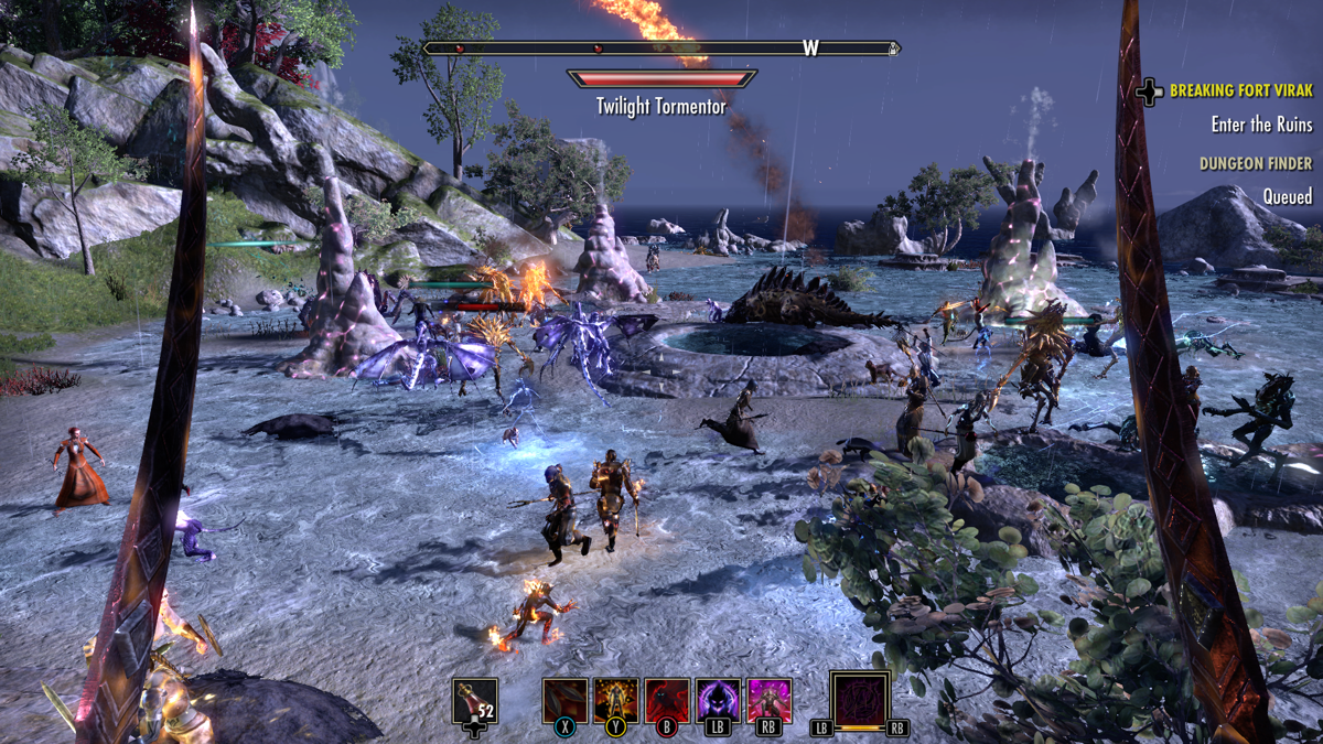 The Elder Scrolls Online: Summerset | Xbox One | gameplay screenshot | Region: North America | source-country= | Data by MobyGames.com