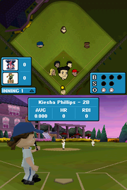 
Backyard Baseball '09 | Nintendo DS | gameplay screenshot | Region: North America | source-country= | Data by MobyGames.com