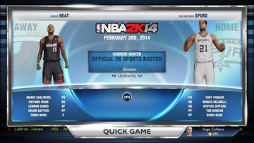 
NBA 2K14 | PlayStation 4 | gameplay screenshot | Data by MobyGames.com