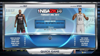 
NBA 2K14 | PlayStation 4 | gameplay screenshot | Data by MobyGames.com