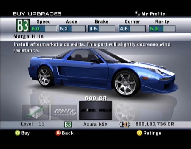 Forza Motorsport | Xbox | gameplay screenshot | region=North America | source-country= | zypher-v2 | moby-4b1d5daaa53a | Data by MobyGames.com