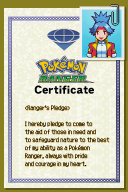 Pokémon Ranger | Nintendo DS | gameplay screenshot | region=North America | source-country= | zypher-v2 | moby-268448839bb1 | Data by MobyGames.com