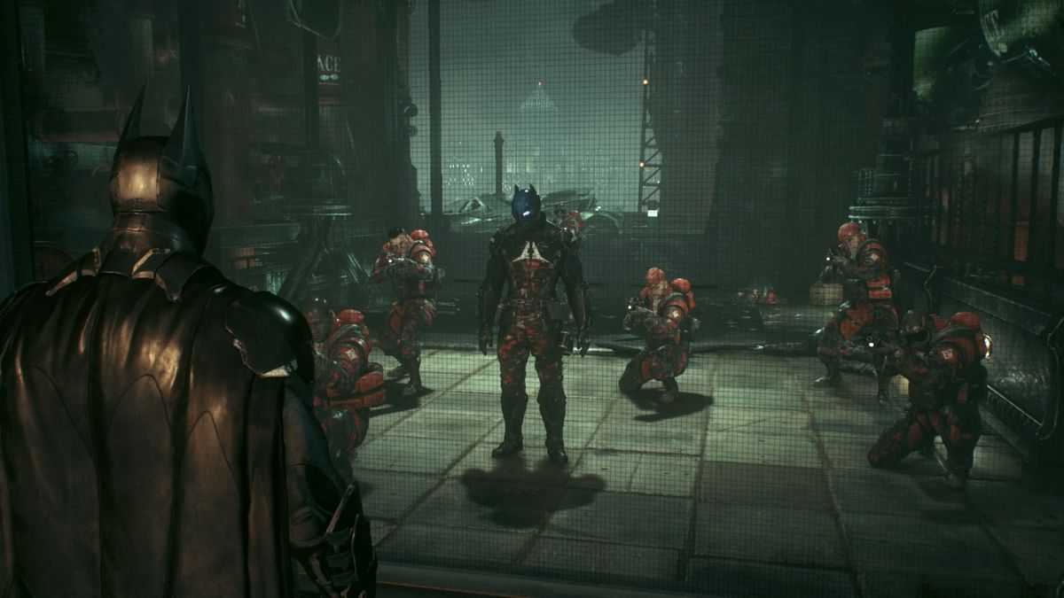 Batman: Arkham Knight | PlayStation 4 | gameplay screenshot | Region: North America | source-country= | Data by MobyGames.com