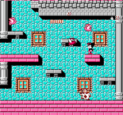 
Mickey Mousecapade | NES | gameplay screenshot | Data by MobyGames.com