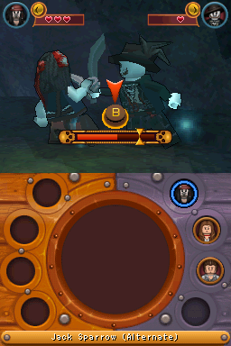 
LEGO Pirates of the Caribbean: The Video Game | Nintendo DS | gameplay screenshot | Data by MobyGames.com