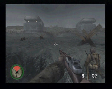 Medal of Honor: Frontline | PlayStation 2 | gameplay screenshot | region=North America | source-country= | zypher-v2 | moby-7f12472befd7 | Data by MobyGames.com