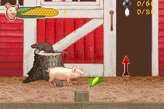 Charlotte's Web | Game Boy Advance | gameplay screenshot | Data by MobyGames.com