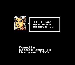 
Genghis Khan | NES | gameplay screenshot | Data by MobyGames.com