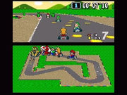 
Super Mario Kart | SNES | gameplay screenshot | Data by MobyGames.com