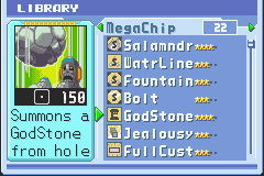 Mega Man Battle Network 3: White Version | Game Boy Advance | gameplay screenshot | region=North America | source-country= | zypher-v2 | moby-3768e63ab6fb | Data by MobyGames.com