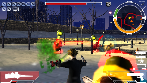 
Infected | PSP | gameplay screenshot | Data by MobyGames.com