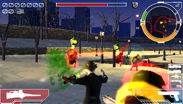 
Infected | PSP | gameplay screenshot | Data by MobyGames.com