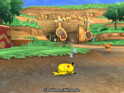 PokéPark Wii: Pikachu's Adventure | Wii | gameplay screenshot | region=North America | source-country= | zypher-v2 | moby-87188f6f22bc | Data by MobyGames.com