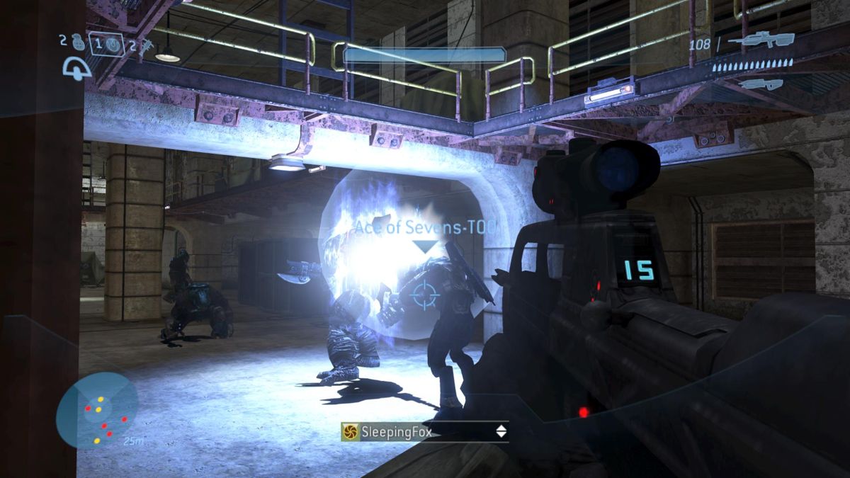 Halo 3 | Xbox 360 | gameplay screenshot | region=North America | source-country= | zypher-v2 | moby-f0e053de9140 | Data by MobyGames.com