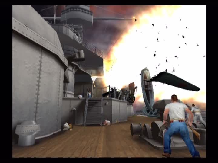 Medal of Honor: Rising Sun | PlayStation 2 | gameplay screenshot | region=North America | source-country= | zypher-v2 | moby-5fd16b87490c | Data by MobyGames.com