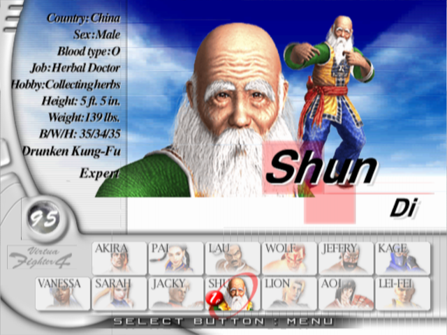 
Virtua Fighter 4 | PlayStation 2 | gameplay screenshot | Region: North America | source-country= | Data by MobyGames.com