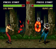 
Mortal Kombat II | SNES | gameplay screenshot | Data by MobyGames.com