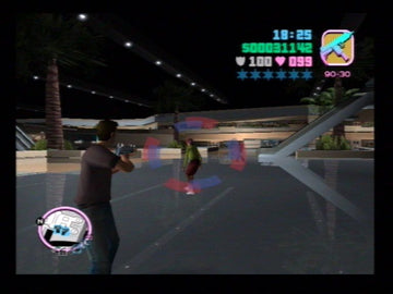 Grand Theft Auto: Vice City | PlayStation 2 | gameplay screenshot | region=North America | source-country= | zypher-v2 | moby-9f08fc1392e8 | Data by MobyGames.com