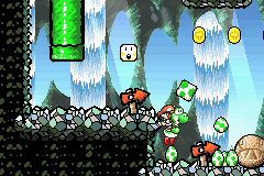 
Yoshi's Island: Super Mario Advance 3 | Game Boy Advance | gameplay screenshot | Region: North America | source-country= | Data by MobyGames.com