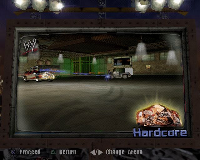 
WWE Crush Hour | PlayStation 2 | gameplay screenshot | Region: North America | source-country= | Data by MobyGames.com