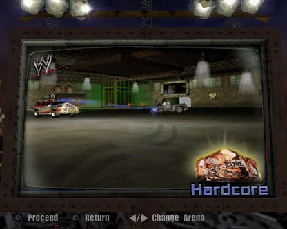 
WWE Crush Hour | PlayStation 2 | gameplay screenshot | Region: North America | source-country= | Data by MobyGames.com