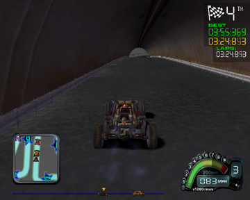 
Wild Wild Racing | PlayStation 2 | gameplay screenshot | Region: North America | source-country= | Data by MobyGames.com