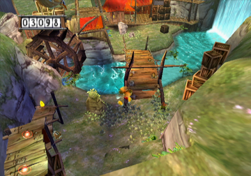 
Rayman 3: Hoodlum Havoc | GameCube | gameplay screenshot | Data by MobyGames.com