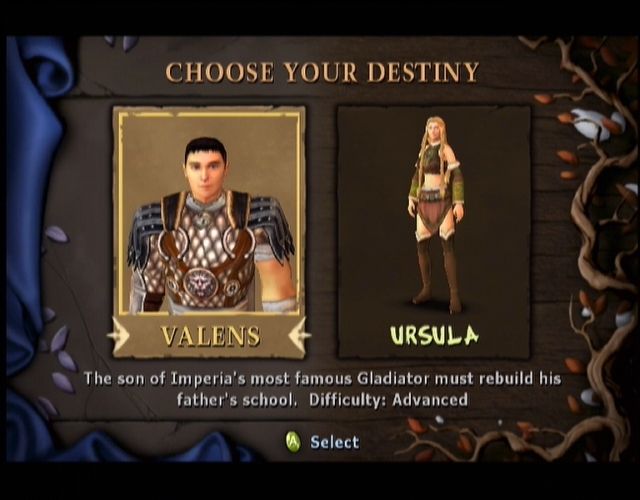 
Gladius | Xbox | gameplay screenshot | Data by MobyGames.com