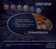 SSX | PlayStation 2 | gameplay screenshot | region=North America | source-country= | zypher-v2 | moby-edb921975b1b | Data by MobyGames.com