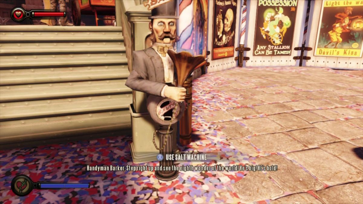 BioShock Infinite | Xbox 360 | gameplay screenshot | region=North America | source-country= | zypher-v2 | moby-c141b4f92717 | Data by MobyGames.com