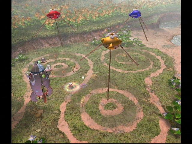 
Pikmin | GameCube | gameplay screenshot | Data by MobyGames.com