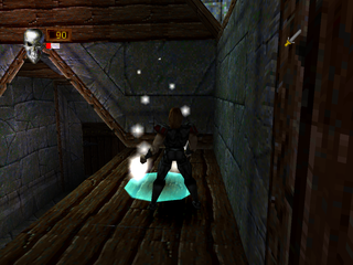 
Deathtrap Dungeon | PlayStation | gameplay screenshot | Region: North America | source-country= | Data by MobyGames.com
