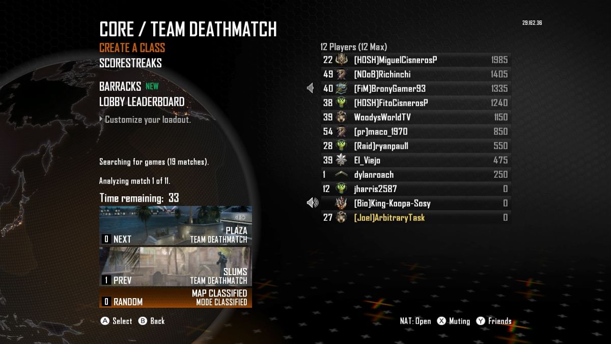Call of Duty: Black Ops II | Wii U | gameplay screenshot | region=North America | source-country= | zypher-v2 | moby-02e31384d309 | Data by MobyGames.com