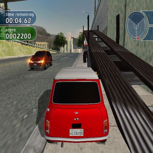 The Italian Job | PlayStation 2 | gameplay screenshot | region=North America | source-country= | zypher-v2 | moby-52ac7488d198 | Data by MobyGames.com