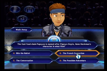 Who Wants to Be a Millionaire | Wii | gameplay screenshot | region=North America | source-country= | zypher-v2 | moby-1293cc79646f | Data by MobyGames.com